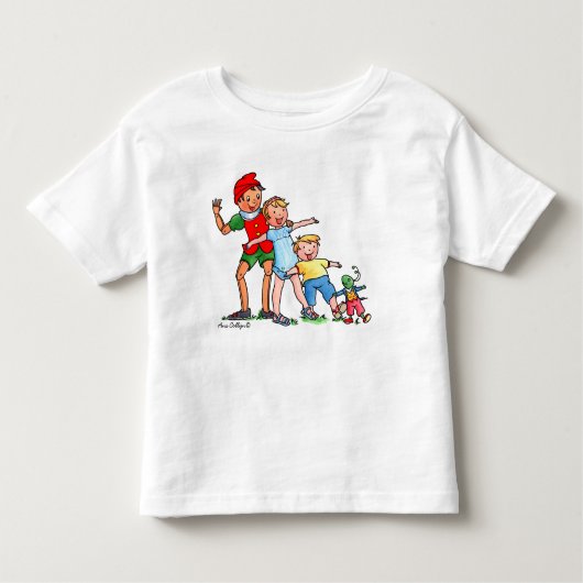 Pinocchio und Freunde - Kinder T - Shirt (Vorderseite)