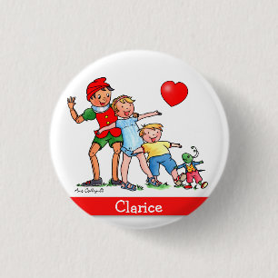 Pinocchio und Freunde - Knopf Button
