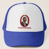 Pinocchiobama Hat Truckerkappe (Vorderseite)