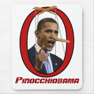 Pinocchiobama Mouse Pad Mousepad