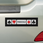 Pinochle Autoaufkleber (Auf Auto)