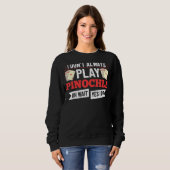 Pinochle Game Rules Karten Doppeldeckpunkte 1 Sweatshirt (Vorne ganz)