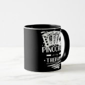 Pinochle Game Rules Karten Doppeldeckpunkte Tasse (VorderseiteRechts)