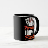 Pinochle Game Rules Karten Doppeldeckpunkte Tasse (VorderseiteRechts)