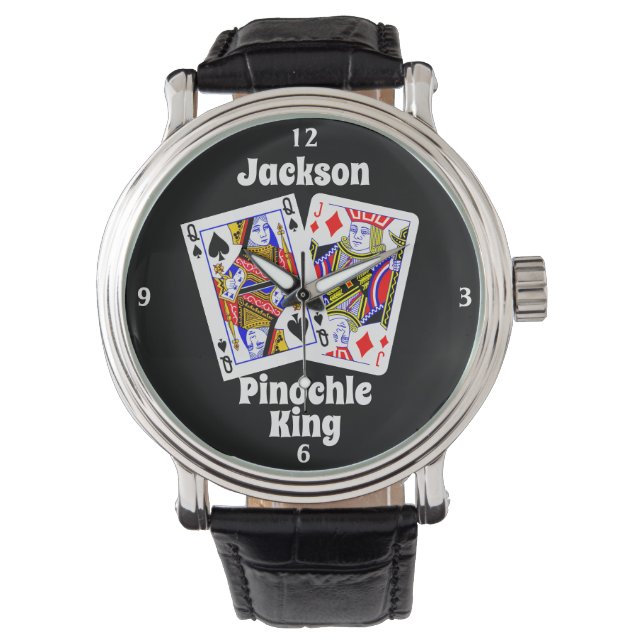 Pinochle King Armbanduhr (Vorderseite)