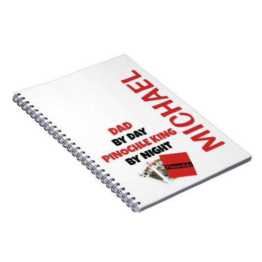 Pinochle King Vater Notizblock (Rechte Seite)