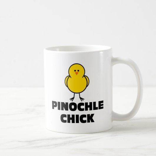 Pinochle-Küken Kaffeetasse (Rechts)