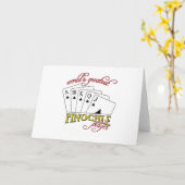 Pinochle Player Karte (Gelbe Blume)