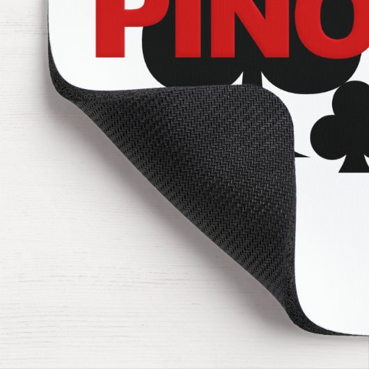 Pinochle Player Mousepad (Ecke)