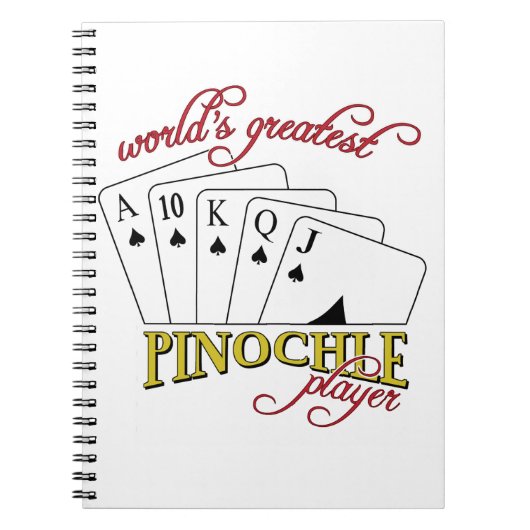 Pinochle Player Notizblock (Vorderseite)
