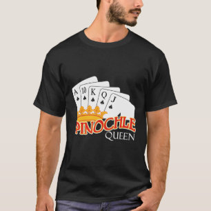 Pinochle Queen Trick-and-Meld Deck aus 48 Karten S T-Shirt