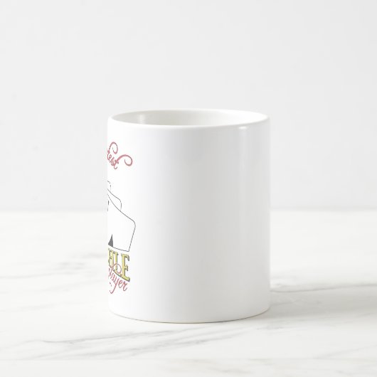 Pinochle-Spieler Kaffeetasse (Mittel)