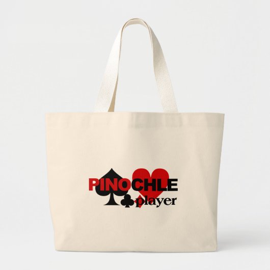 Pinochle-Spielertasche Jumbo Stoffbeutel (Vorne)
