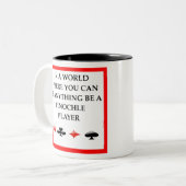 PINOCHLE ZWEIFARBIGE TASSE (Vorderseite Links)