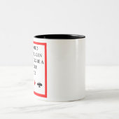 PINOCHLE ZWEIFARBIGE TASSE (Mittel)