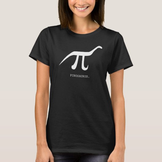 Pinosaurier Pi + Dinosaurier Math 6 T-Shirt (Vorderseite)