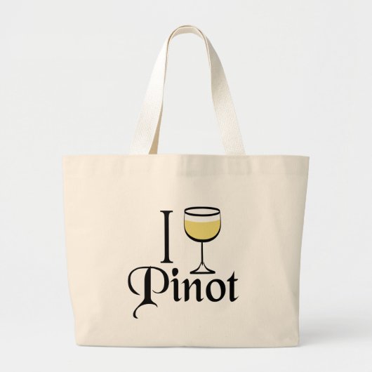 Pinot Grigio Jumbo Stoffbeutel (Vorne)