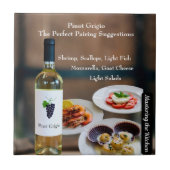 Pinot Grigio Wine Pairing/Mastering the Kitchen Fliese (Vorderseite)