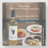 Pinot Grigio Wine Pairing/Mastering the Kitchen Steinuntersetzer (Vorderseite)