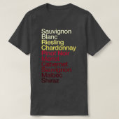 Pinot Noir Chardonnay T-Shirt (Design vorne)