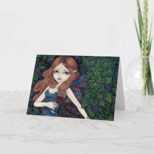 "Pinot Noir" Greeting Card Karte