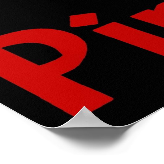 Pinot Noir Poster (Ecke)