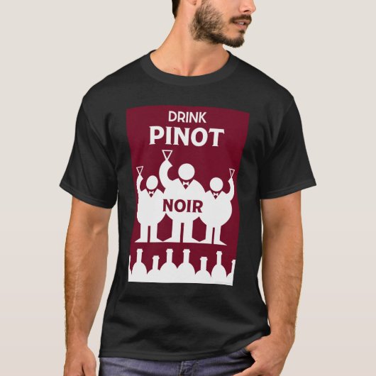 Pinot Noir T-Shirt (Vorderseite)