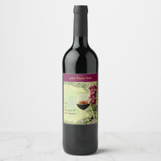Pinot Noir 🍷 Weinetikett