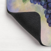 Pinot Noir Weintrauben Mousepad (Ecke)