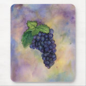Pinot Noir Weintrauben Mousepad (Vorne)