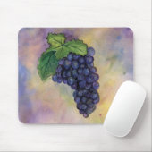 Pinot Noir Weintrauben Mousepad (Mit Mouse)