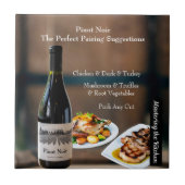 Pinot Noir Wine Pairing/Mastering the Kitchen Fliese (Vorderseite)