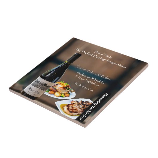 Pinot Noir Wine Pairing/Mastering the Kitchen Fliese (Seite)