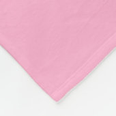 Pinot und Orange Girly Geometric Personalisiert Fleecedecke (Ecke)