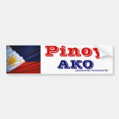 Pinoy ako autoaufkleber (Vorne)