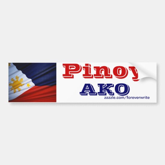 Pinoy ako autoaufkleber (Vorne)