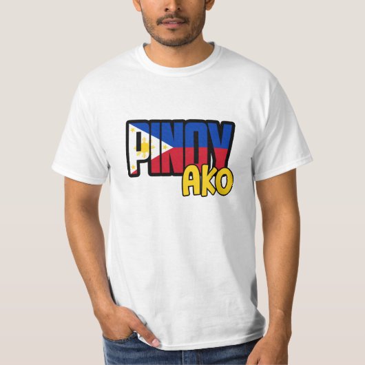 Pinoy Ako T - Shirts - philippinische Shirts (Vorderseite)