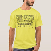 Pinoy Designs "Philippines Pattern" T - Shirt (Vorderseite)