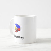 Pinoy Fist Pump Flag Tasse (Vorderseite Links)