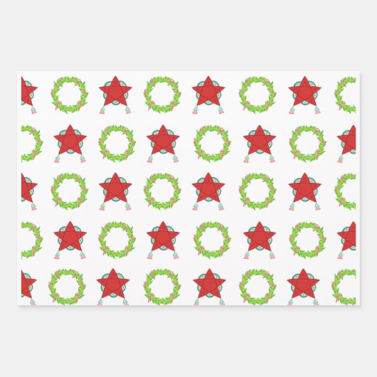 Pinoy-inspiriert Wrapping Paper Flat Sheet Set 3 Geschenkpapier Set (Vorderseite 2)
