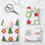 Pinoy-inspiriert Wrapping Paper Flat Sheet Set 3 Geschenkpapier Set<br><div class="desc">Ein philippinisch inspiriertes Design für Ihre Weihnachtsgeschenkverpackung.</div>