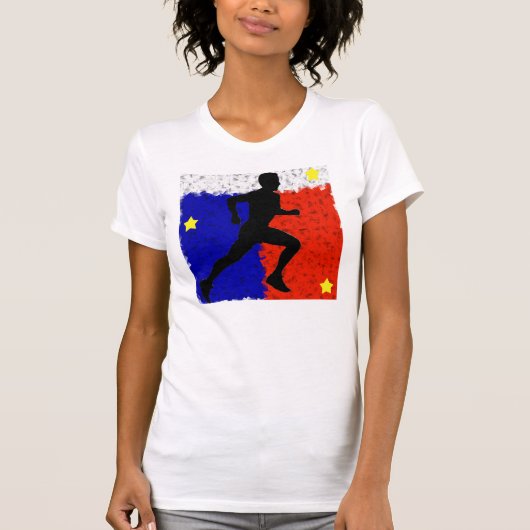 Pinoy Läufer T-Shirt (Vorderseite)