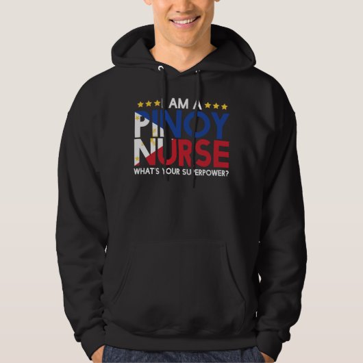 Pinoy Nurse Hoodie (Vorderseite)