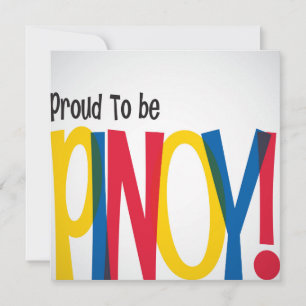 Pinoy Philippine Independence Einladung