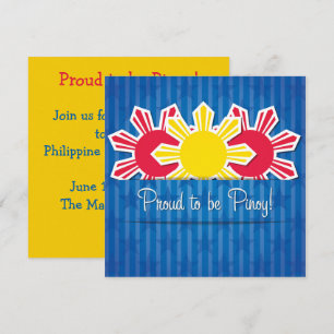 Pinoy Philippine Independence Einladung