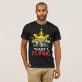 Pinoy Pinoy Punctuality Philippinen T-Shirt (Vorne ganz)