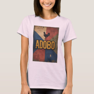 Pinoy Pride Chicken Adobo Damen T-Shirt