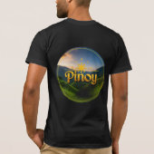Pinoy Pride: Land of Gold and Green T-Shirt (Rückseite)