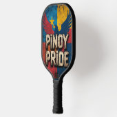 Pinoy Pride Pickleball Paddle Vintage Flag (Links)