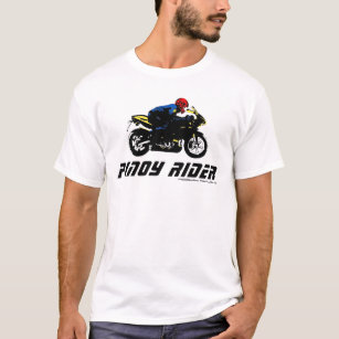 Pinoy Reiter mit themenorientierten Farben T-Shirt